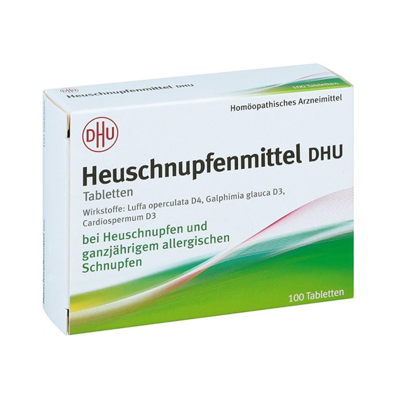 DHU Heuschnupfenmittel als Tabletten - Bei allgemeinen allergischen Beschwerden